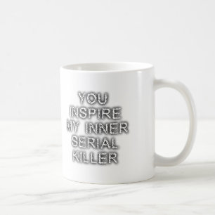 De Café Taza Divertida Asesino Serial Interno