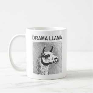 De Café Taza divertida clásica Drama Llama