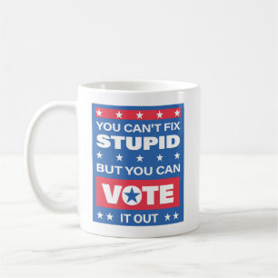 De Café Taza divertida con cita política