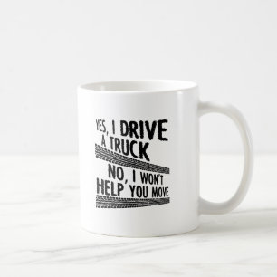 De Café Taza Divertida Conducir un Camión