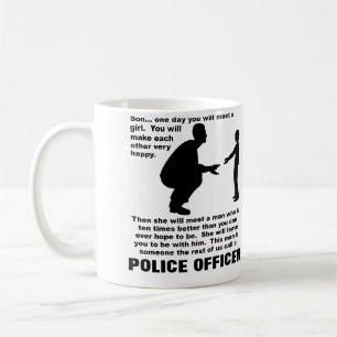 De Café Taza Divertida Consejo Paternal Policía Aplicación