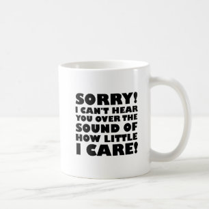 De Café Taza Divertida Cuán Poco Me Importa