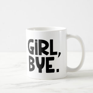 De Café Taza divertida del adiós del chica