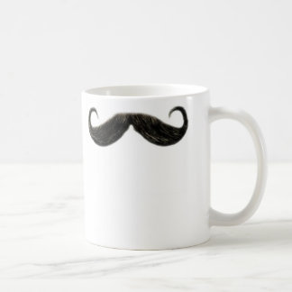 De Café taza divertida del bigote