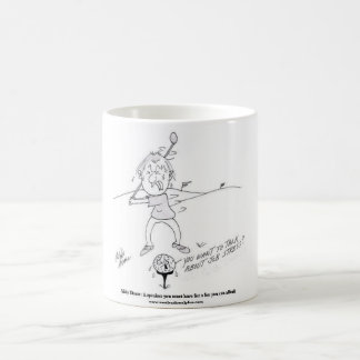 De Café Taza divertida del golf