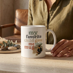 De Café Taza Divertida del Hijo Favorito Me Dio Esta Humor