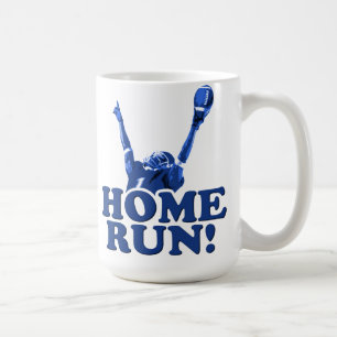 De Café Taza divertida del home run