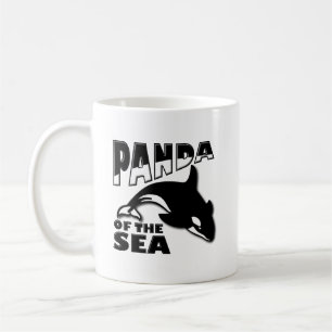 De Café Taza Divertida del Panda del Mar