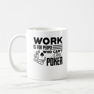 De Café Taza divertida del póker