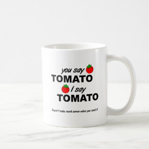 De Café Taza divertida del tomate del tomate