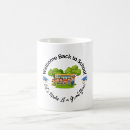 De Café Taza divertida del viaje en autobús escolar