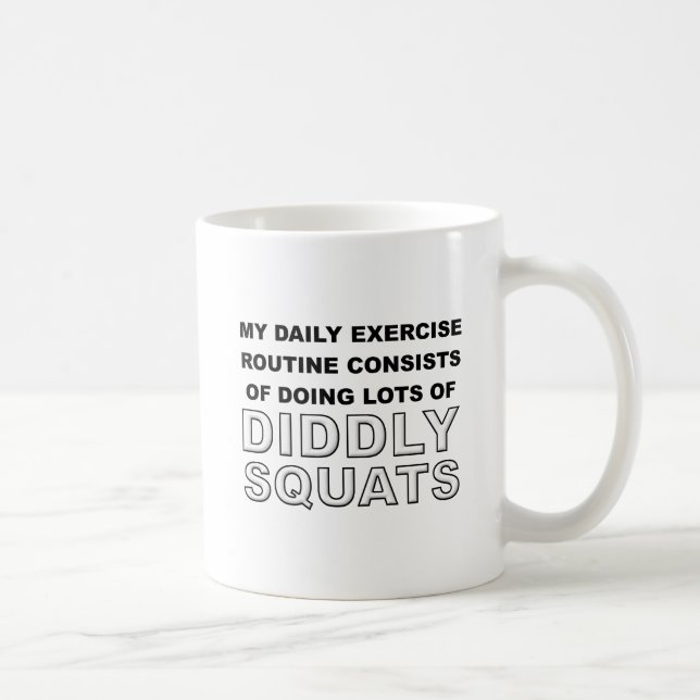 De Café Taza Divertida Diddly Squats (Derecha)