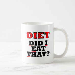 De Café Taza Divertida DIETA