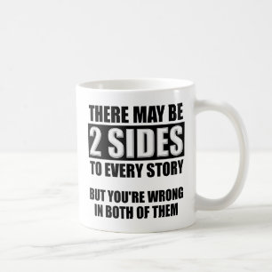 De Café Taza Divertida Dos Lados