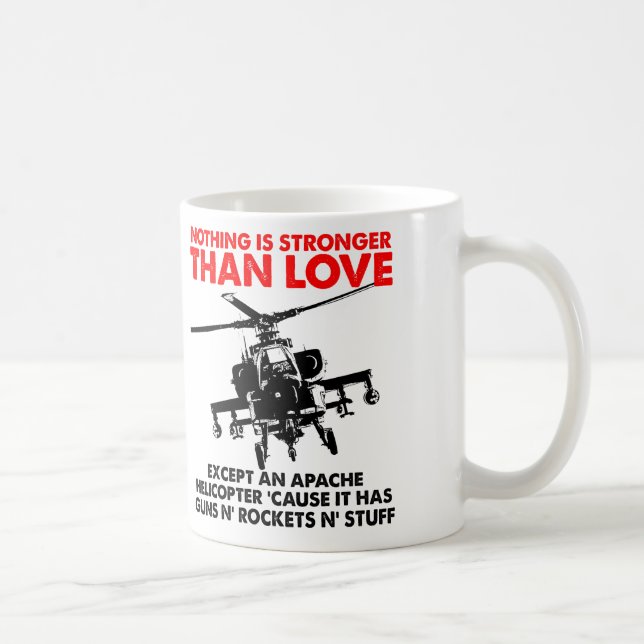 De Café Taza Divertida El Amor Es Fuerte (Derecha)