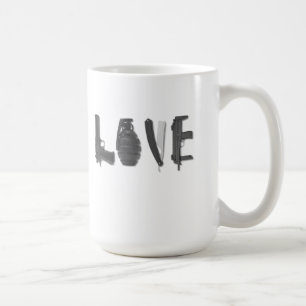 De Café Taza Divertida El Amor Es Un Arma