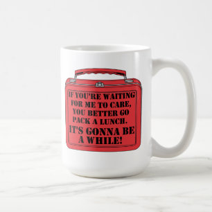 De Café Taza Divertida Empaca Un Almuerzo