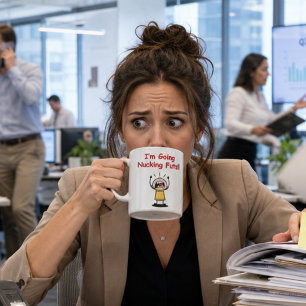 De Café Taza divertida 'Estoy volviéndome loco'