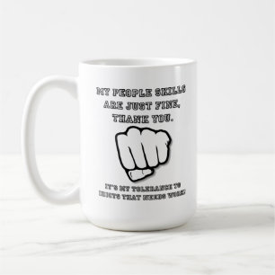 De Café Taza Divertida Habilidades Sociales