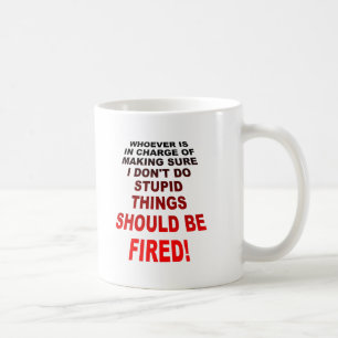 De Café Taza Divertida Haciendo Cosas Estúpidas