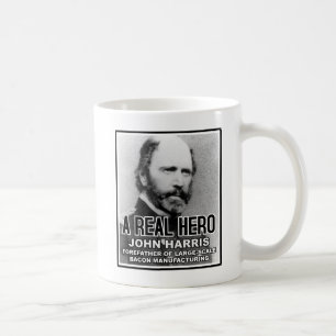 De Café Taza divertida héroe John Harris Bacon