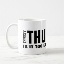 De Café Taza Divertida Jueves Sediento
