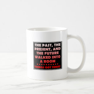 De Café Taza Divertida Las Cosas Se Pusieron Tensas