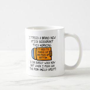 De Café Taza Divertida Levanta Trasero