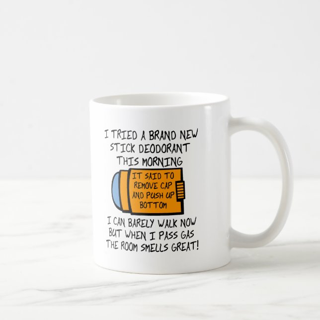 De Café Taza Divertida Levanta Trasero (Derecha)