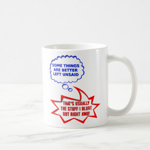 De Café Taza Divertida Lo No Dicho En Voz Alta