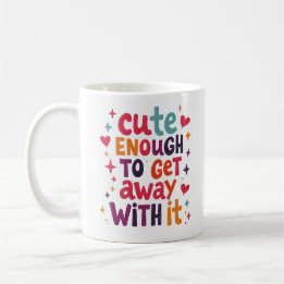 De Café Taza divertida lo suficientemente linda como para 