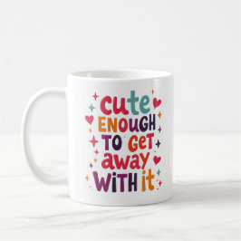 De Café Taza divertida lo suficientemente linda como para 