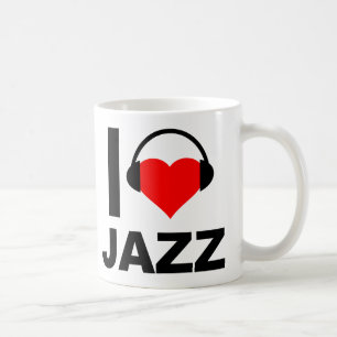De Café Taza Divertida Me Encanta el Jazz