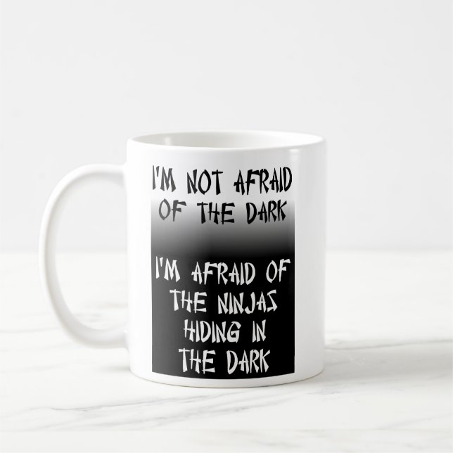 De Café Taza Divertida Ninjas Ocultos Humor (Izquierda)