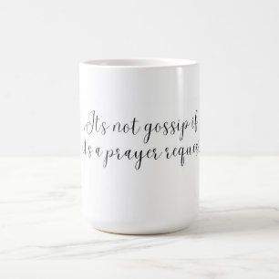 De Café Taza divertida No es chisme