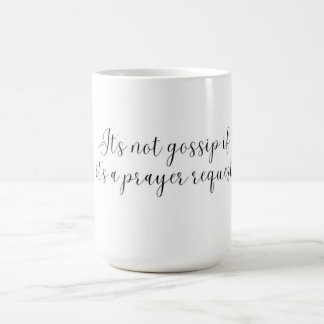 De Café Taza divertida No es chisme