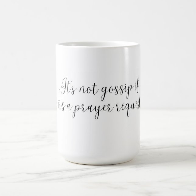 De Café Taza divertida No es chisme (Centro)