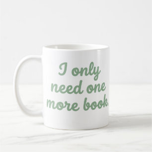 De Café Taza divertida para bibliófilos que solo necesito
