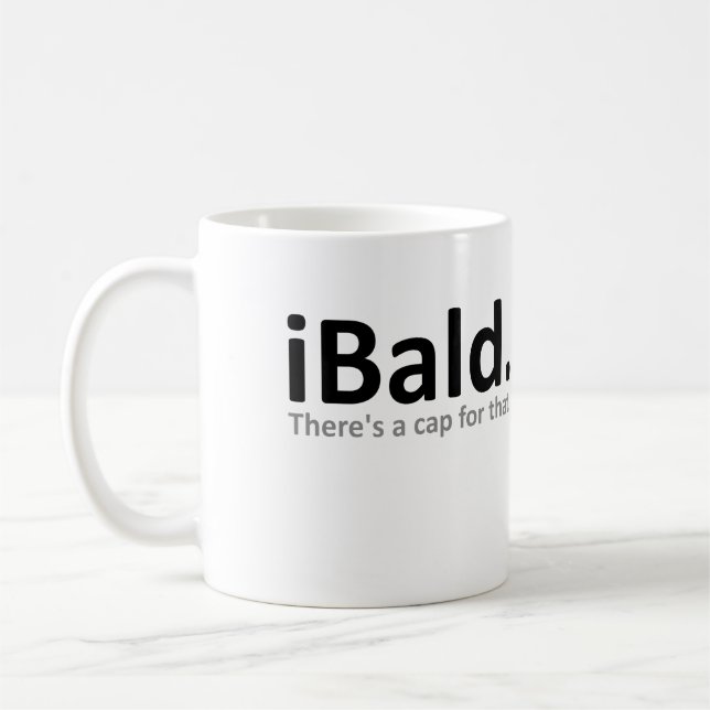 De Café Taza Divertida para Calvos Humor (Izquierda)
