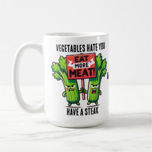 De Café Taza divertida para carnívoros