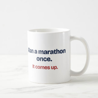 De Café Taza Divertida para Corredores que Corrieron una M