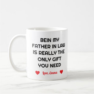De Café Taza Divertida para el Suegro, Regalo para el Padr
