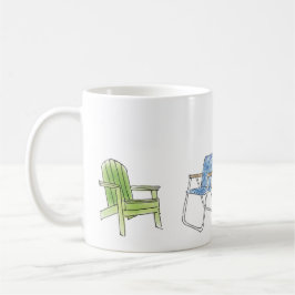 De Café Taza divertida para el verano