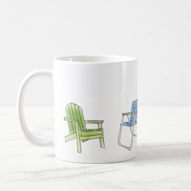 De Café Taza divertida para el verano (Izquierda)