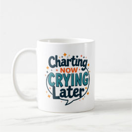 De Café Taza divertida para enfermera 'Documentando ahora,