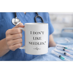 De Café Taza divertida para enfermeras “No me gustan las a
