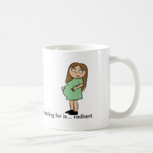 De Café Taza divertida para las mujeres embarazadas