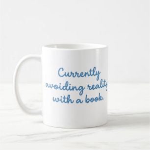 De Café Taza Divertida para Lectores que Evitan la Realida