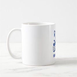 De Café Taza divertida para leer notas y beber asado