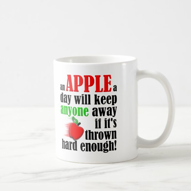De Café Taza Divertida para Mantener a la Gente Alejada (Derecha)